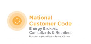 logo for the National Customer Code for Energy Brokers, Energy Consultants and Energy Retailers